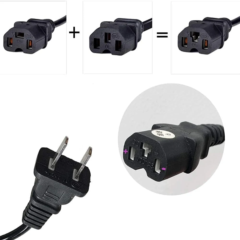 48V 20AH Lead Acid Battery Charger for Electric Bicycle Motor Bike - 3  Holes Plug AC Adapter