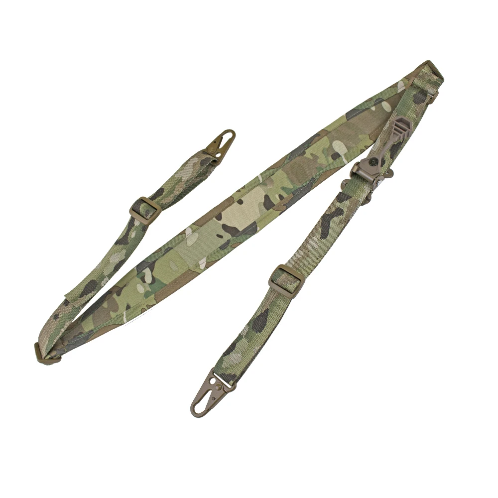 Ferro Tactical Modular Rifle Gun Sling MOLLE Rotation D Ring Buckle Strap Rapid Adjust Cam Buckle Hunting Accessories