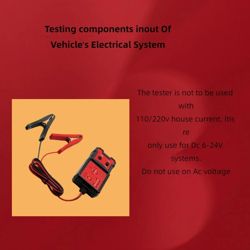 Tester per Relè Automobilistici, Strumento di Riparazione e Test per Circuiti Auto - Image 4