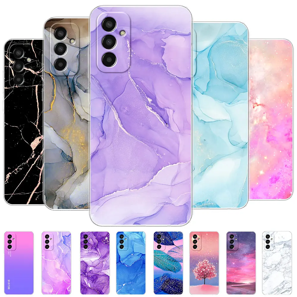 Per Samsung M13 F13 Case Clear Protect Case O Samsung Galaxy M23 F23 Cover Clear Silicone Soft Coque Per Samsung M33 M53 Funda