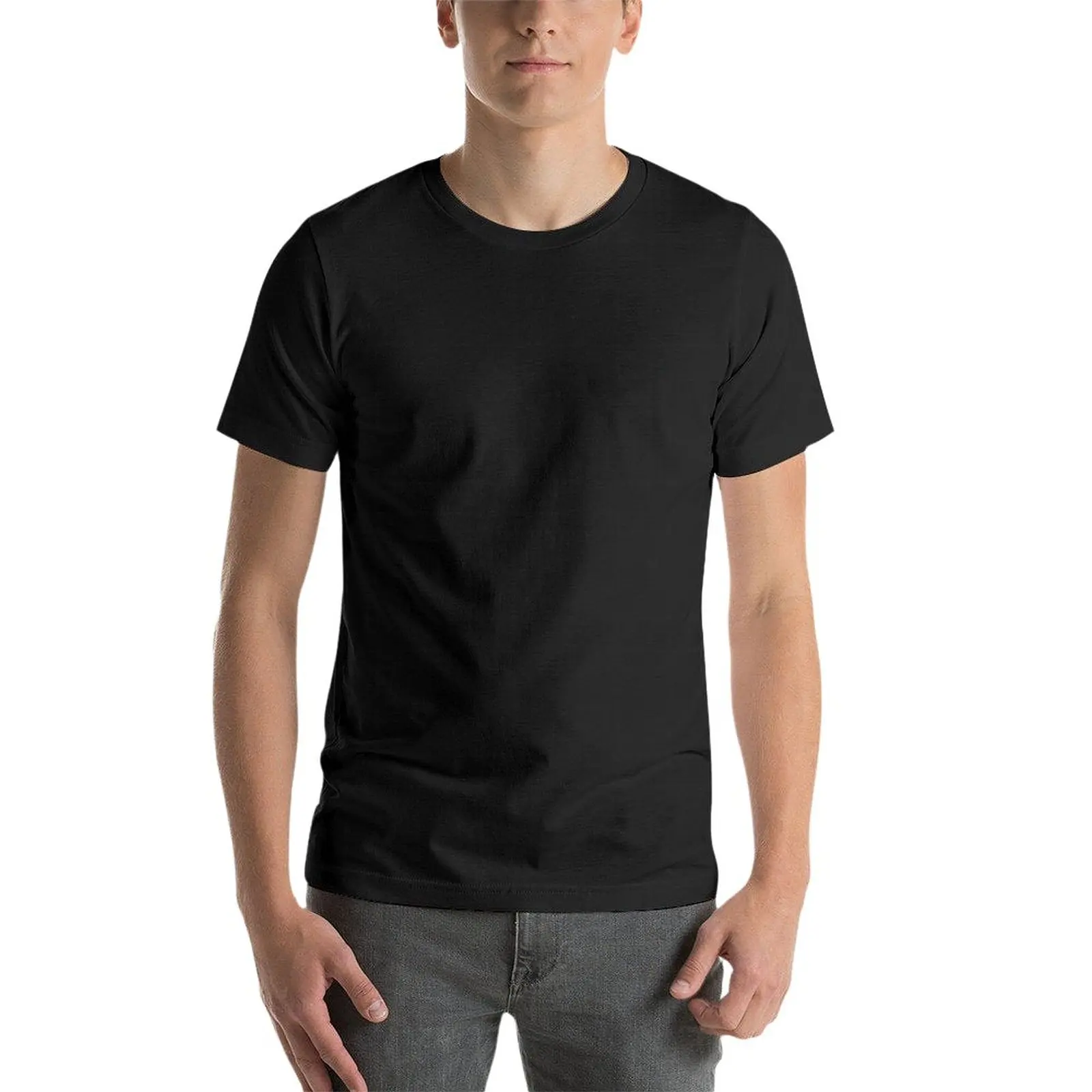 New Black Blank Plain Essential T-Shirt aesthetic clothes tees quick drying shirt men t shirts