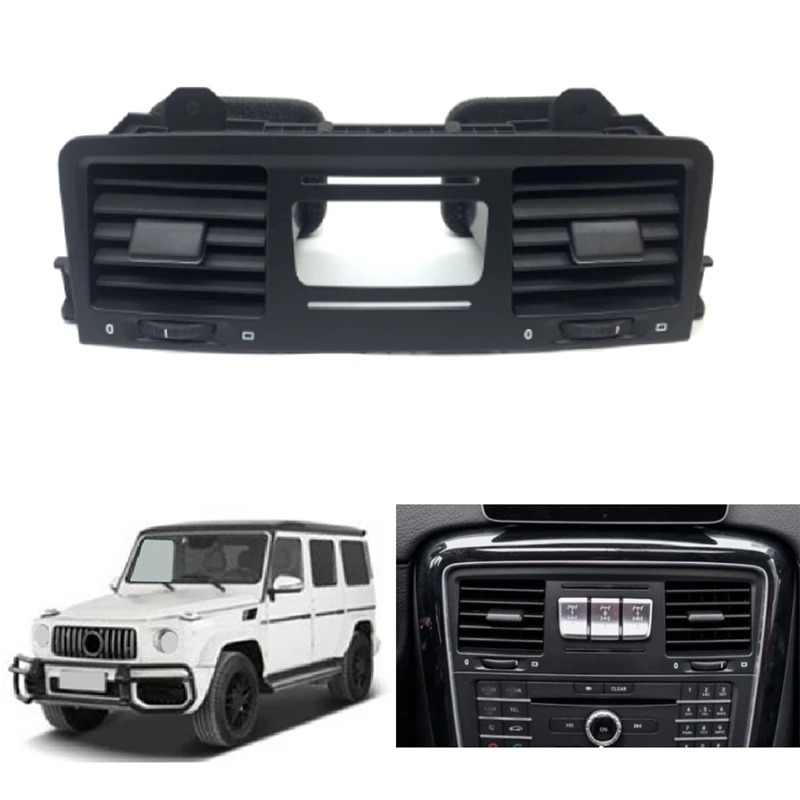 

Передняя Центральная средняя панель приборной панели динамик решетка вентиляционного отверстия отделка решетка гриля для Benz G Class W463 2013-2018