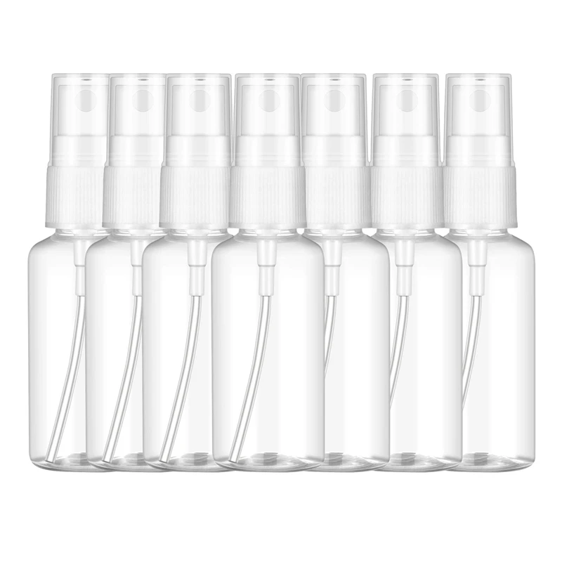 

100PCS 100 Ml Transparent Plastic Perfume Atomizer Small Mini Empty Spray Refillable Bottle