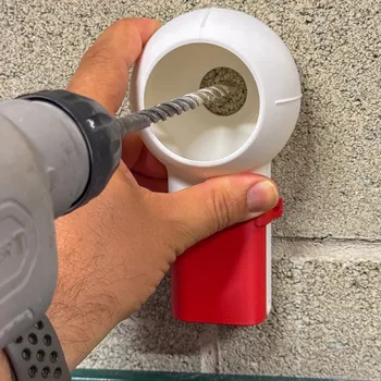Scatola per la rimozione della polvere con ugello rotante, più efficiente e facile da usare, adatta a lavoratori del settore decorativo e famiglie, resistente