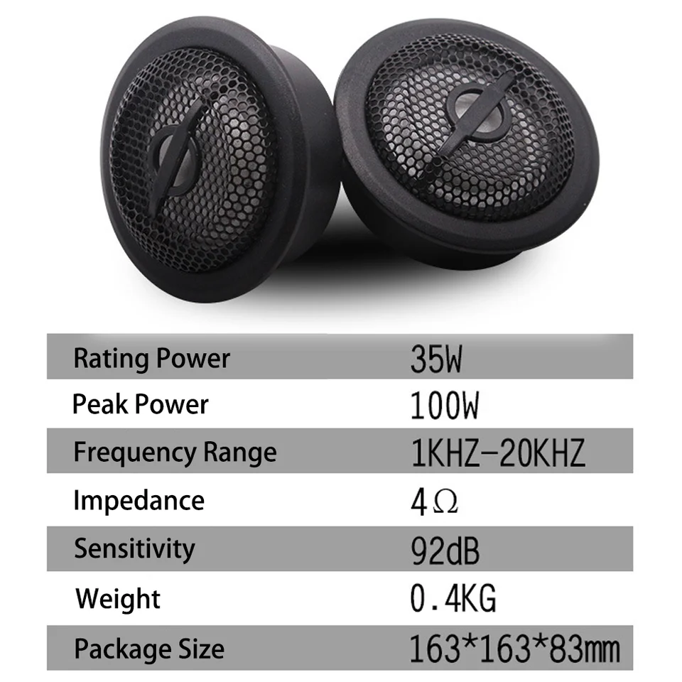 ブルームーンオーディオ VX Tweeter 25mm(1inch) ツイーターユニット 2