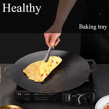 Outdoor Home Camping Grill Pan Frying Portable Cassette Oven Grill Pan Multifunctional Non-Stick Grill Frying