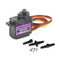 2/4/5/10/20 Pcs MG90S All metal gear  9g Servo SG90 Upgraded version For Rc Helicopter Plane Boat Car MG90 9G Trex 450 RC Robot - Image 6