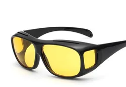 Enhanced Night Vision Anti - Glare Driving Glasses - Protective Interior Accessory 2024 Edition (Black)
