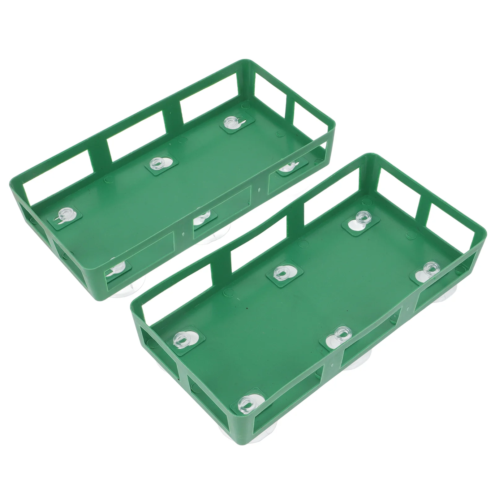 

2 Pcs Cemetery Flower Basket Floral Decor Fresh Cage Table Centerpiece Tray Central