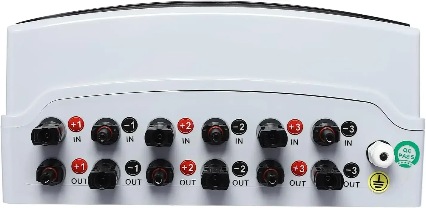 3in3 Out DC 1000V Überspannungsschutz PV-Trennschalter PV-System 25 A/40 A Kurzschlussschutz für Photovoltaikanlagen (40 A) – Detail 3
