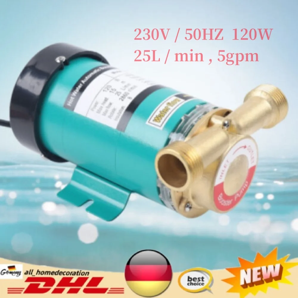 220V Water Booster Pump 120W/150W/280W Automatic Home Shower Booster