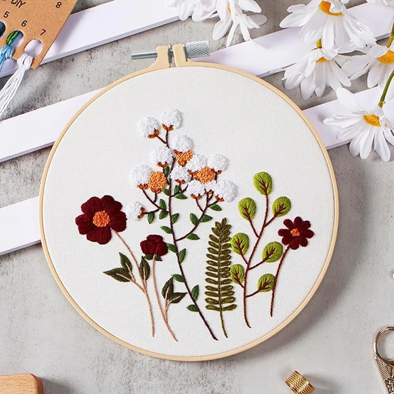 X52A-2 Pieces Embroidery Hoops, Round Wooden Embroidery Hoops, Wooden Frames For Arts Crafts Sewing