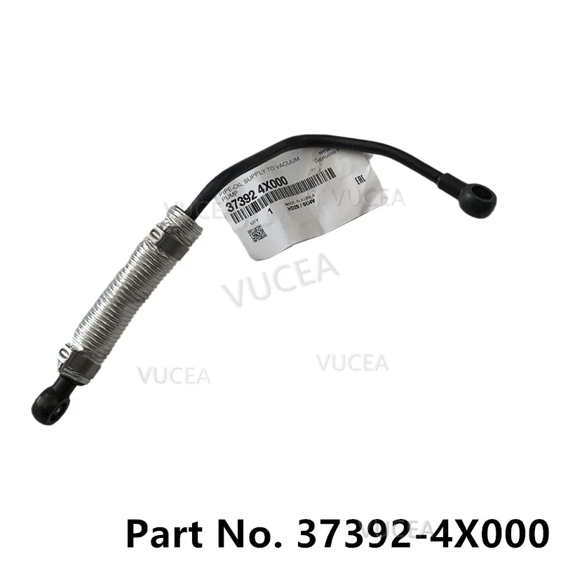 

Generator cooling oil pipe Brand New Genuine Oil Supply To Vacuum Pump Pipe OEM 37392-4X000 373924X000 For Hyundai Terracan 2.9