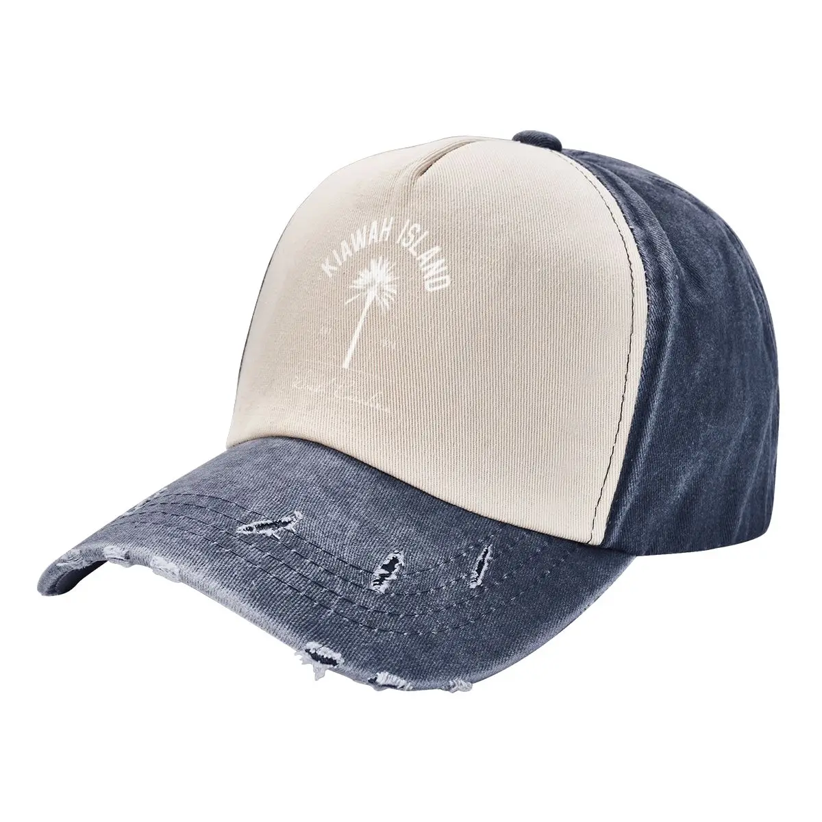 

Kiawah Island South Carolina Park Palm Tree Golf Gift Cowboy Hat Trucker Hats |-F-| Sun Hats For Women Men's