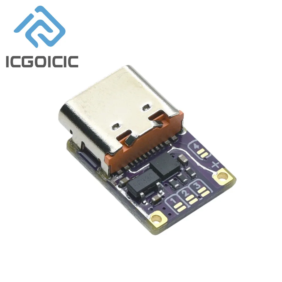 Advanced Fast Charging Module with Multi-Voltage Trigger and Type C Interface