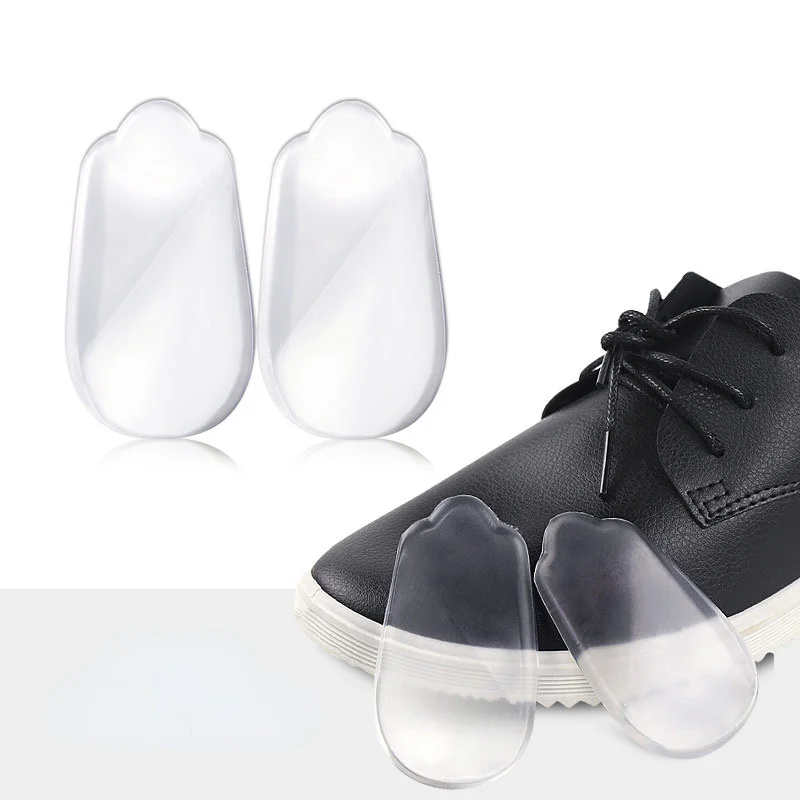 1Pair Orthopedic Insoles Medial Lateral Heel Wedge Silicone Shoe