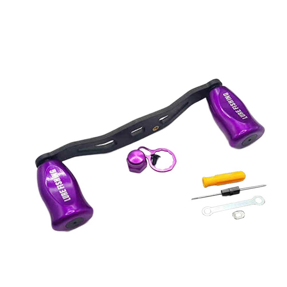 1 Set Rocker For-Arm Drop Wheel Carbon Fiber Rocker Grip Modified Dawa Spider 80 FOR Alpha Carbon Shake Handle Parts