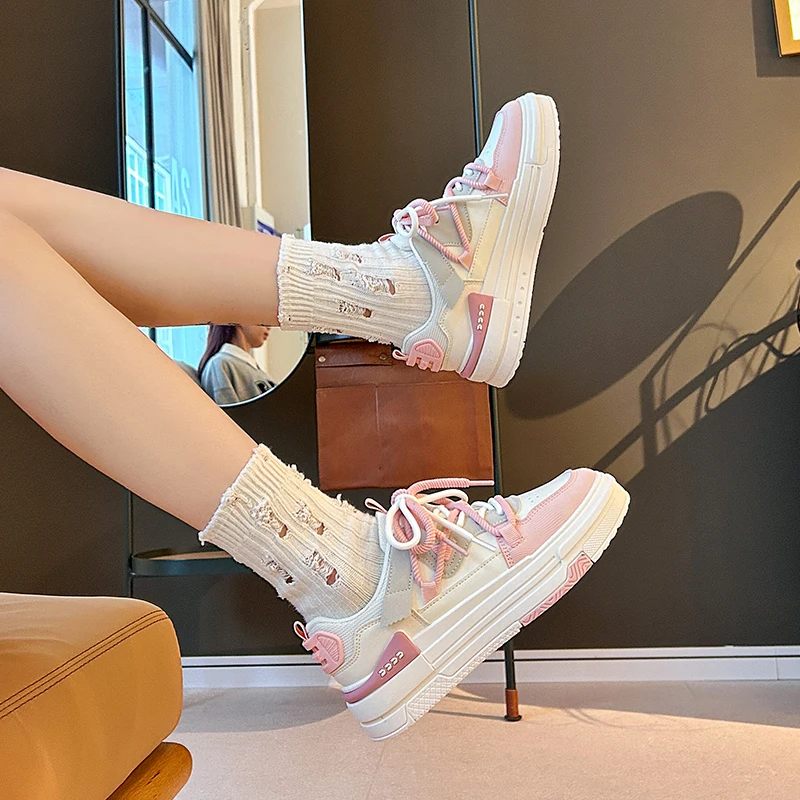 The New Korean Version of Fashion Casual Board Shoes Sports Shoes Outdoor Walking EVA Soft Comfortable Wear-resistant Trend