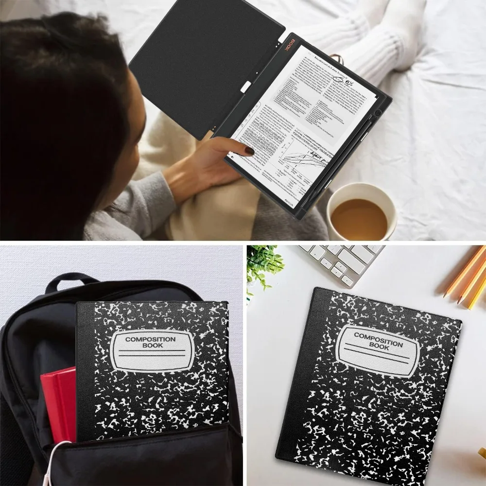 Andy Case Smart Case voor 2024 Onyx BOOX Tablet Go 10.3 ereader tablet
