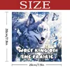Wolf Pack Colouring Book for Adults - 20 Pages of Detailed Prairie Wolves, Therapeutic Art Therapy Coloring Book 2