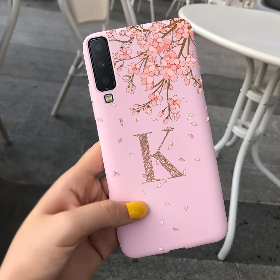 Cute Letters Silicone Phone Case Cover