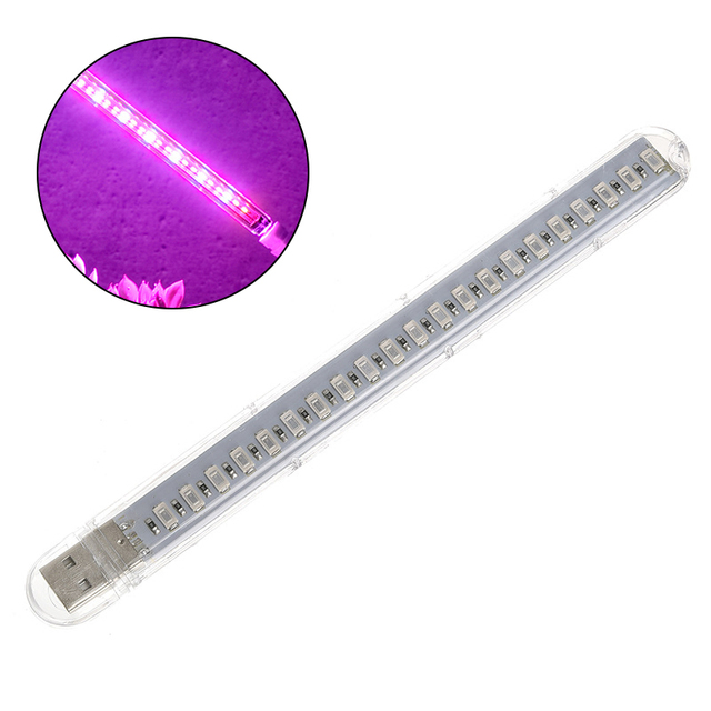 Led Grow Light USB Portable LED Plant Grow Light DC5V Full Spectrum Phyto Lamp 21 leds Rotation Flexible Light Indoor