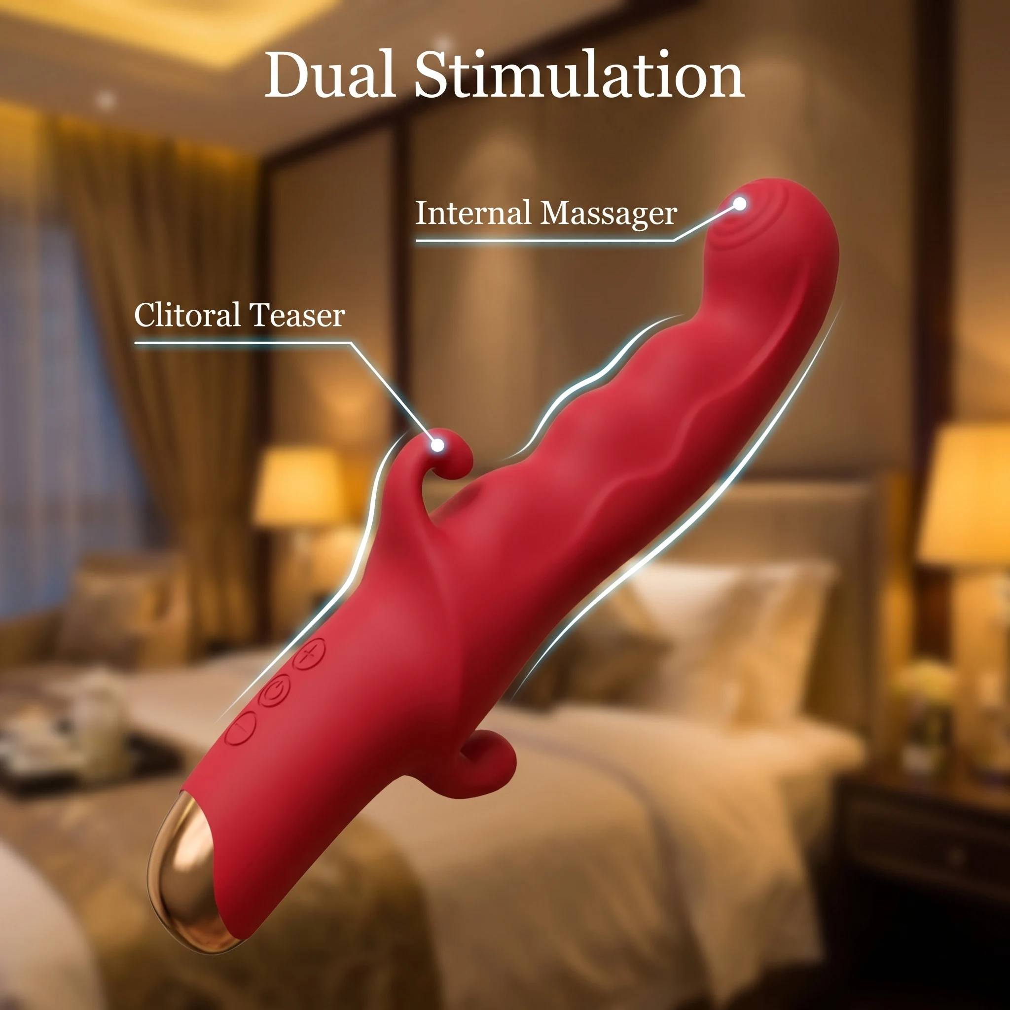 Rabbit Vibrator Für Damen G-punkt Und Klitoris Stimulation_voghion.com