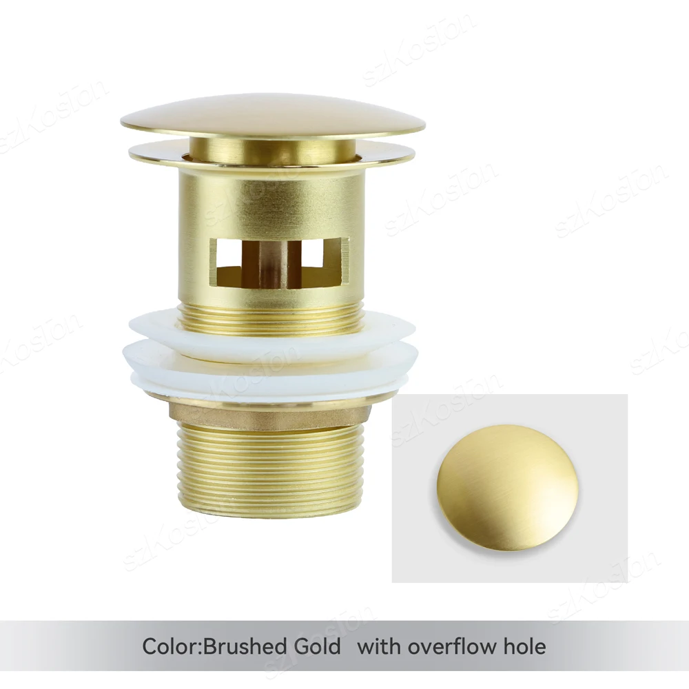 Brushed Gold Hole