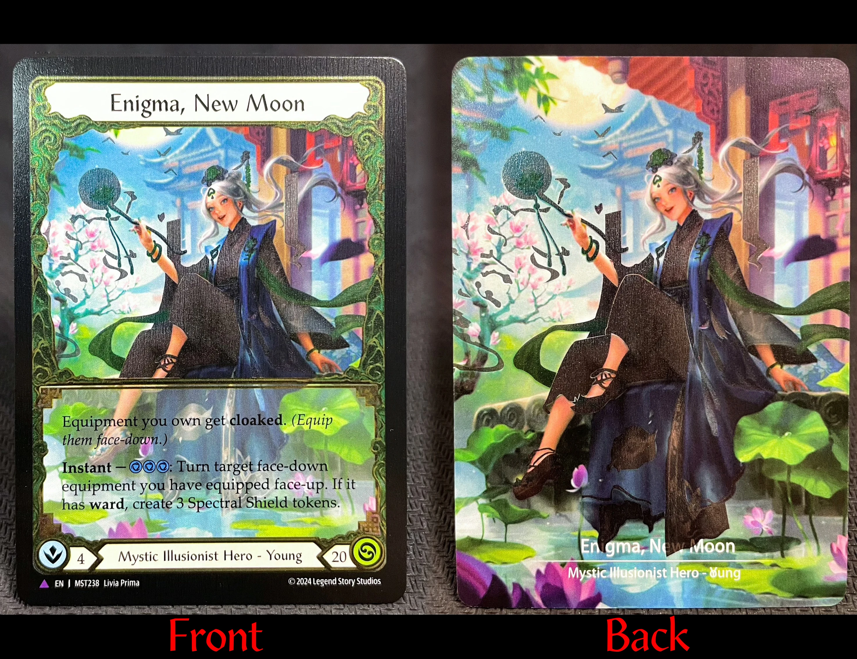 FAB COLD FOIL Crown of Dominion Felling of the Crown Flick Knives