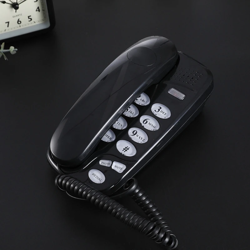 KXT-580 Wall-Mounted Telephone Wall Phone Fixed Landline Wall