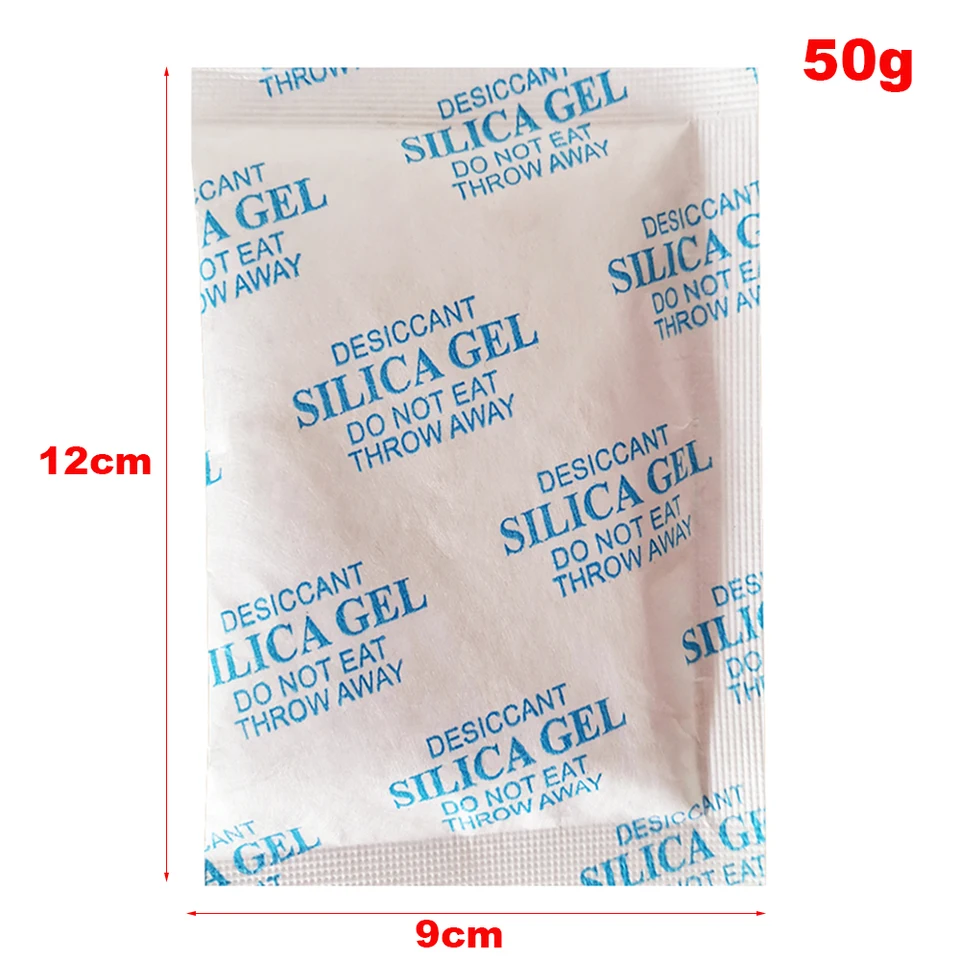 5 Grammes[60 Paquets] Gel De Silice Sachets Deshydratant Avec Perle