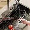 Waterfall Sink Kitchen Sink Stainless Steel Dishwashing Basin Multi-Function Large Single Tank Kitchen Novel Kitchen Accessories 3