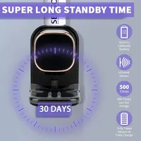 Automatic Toothpaste Dispenser Wall Mounted Electric Toothpaste Squeezer for Kids and Adults for Bathroom 2