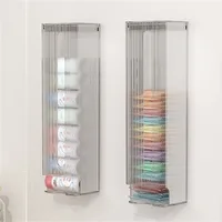 Storage Organizer Box for Panties Underwear and Socks,Wall Hanging Storage Holder,Kitchen Garbage Plastic Bag Dispenser,Home 2