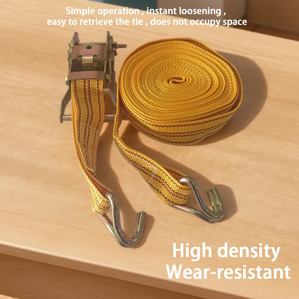 Cargo Binding Strapping Tensioner Lashing Car Cargo Ratchet Strap Tension Rope for Bike Motorcycle Transport Luggage Tight Belt