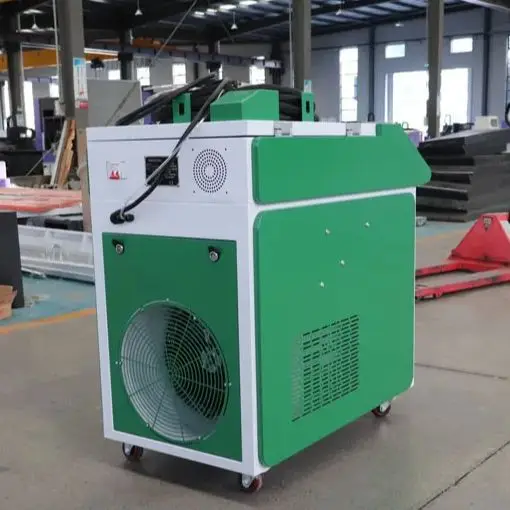 Metal Rust Removal Oxide Painting Coating Stripping System 1500W 2000W 3000W Handheld Fiber Laser Cleaning Machine 4