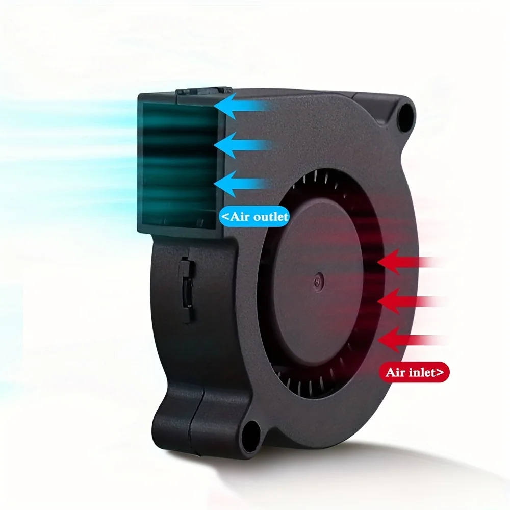 Cooling Fan 75mm USB Fan Cooling Turbo Blower Brushless 3D Printer 5015 7515 7525 7530 For Extruder DC Cooler Power Inverter Air Pump PC CPU