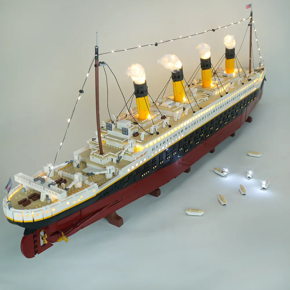 Light Kit for LEGO Titanic Mustela Baby