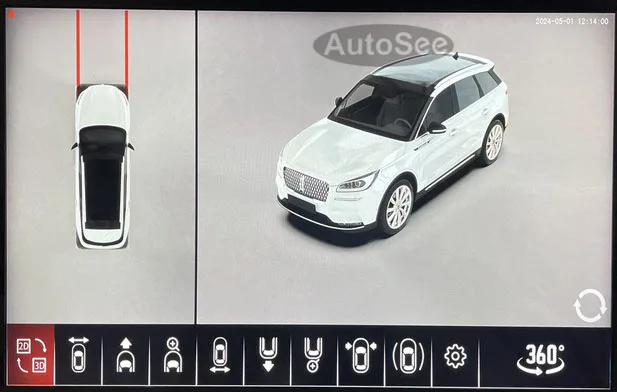 for Ssangyong Rodius Rexton 360 degree camera bird eye 3D