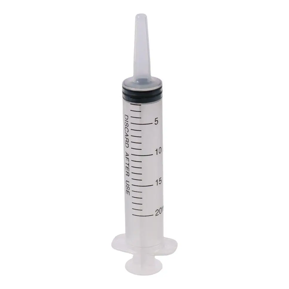 4er Pack 20ml 60ml Spritzen mit großer Kapazität Pump Plastiks pritze Mess spritze Werkzeug Mehrfach verwendung Haustier Medizin Feeder – Detail 20