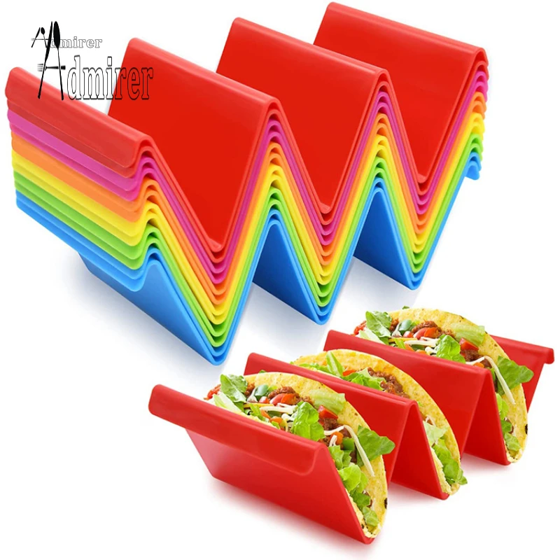 Mexican Roll Rack Taco Cake Racks For Cafes Creative Tortilla Pancake Shelf Holder Wave Shape Tray Holder Taco Cake Pancake Rack,taco holder