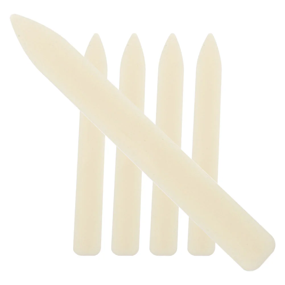 Paper Creaser Bone Folder Paper Folding Tools Letter Opener Craft Supplies Plastic Bone Folder for Bookbinding Tool 5Pcs