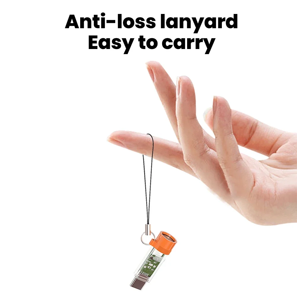 Portable Type-C USB Lighter with Auto Power-Off