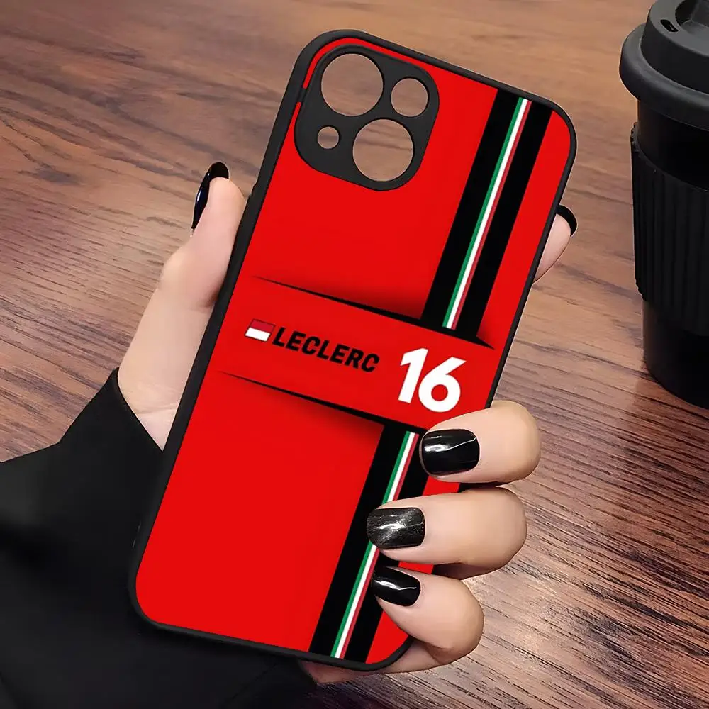 Charles Leclerc Matte Transparent Phone Case - Sleek Design Back Cover