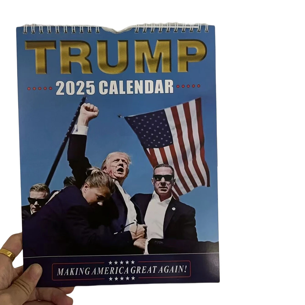 Trump Rally Events Calendar Donald Trump Desk Calendar Shooting Makes Me Stronger