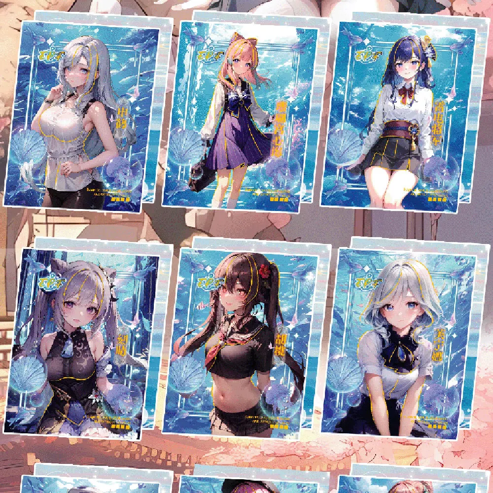 Fantasy Love Newest Goddess Story Cards Genshin Character Collections  Anime Cards TCG Booster Box Party Game Card Kid Toy Gifts 5