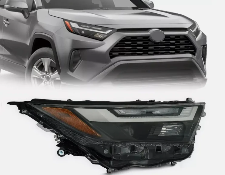 Waterproof Headlight Front Lamps Head Lamps Head Light USA for rav4 Rav-4 Lower Performance