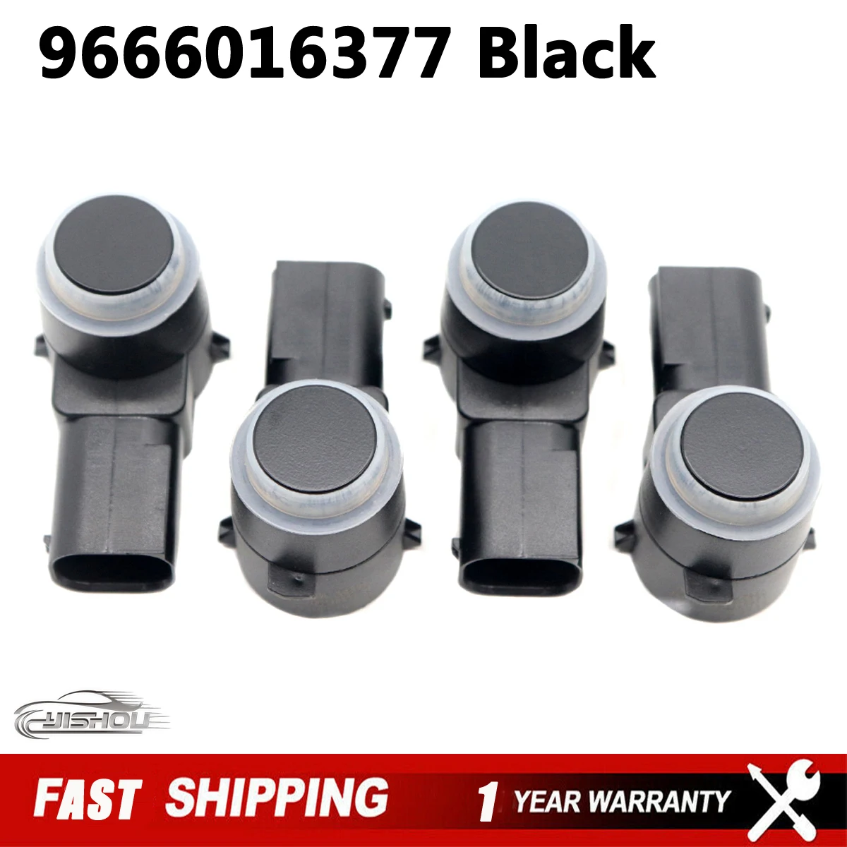 4PCS 9666016377 PDC Parking Sensor Fit for Citroen Berlingo C4 C5 C6 DS3 for Peugeot 307 308 407 Bipper Partner RCZ 6590F4