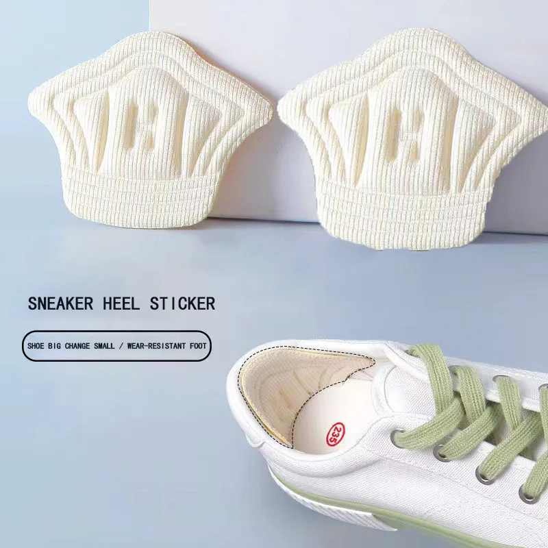 Shoe Pads Anti Wear Heel Insoles Patch Unisex Cushion Pads Feet Care Protector Adhesive Back Sticker Shoe Insert Insole shoe insoles shoe heel pads shoe protector