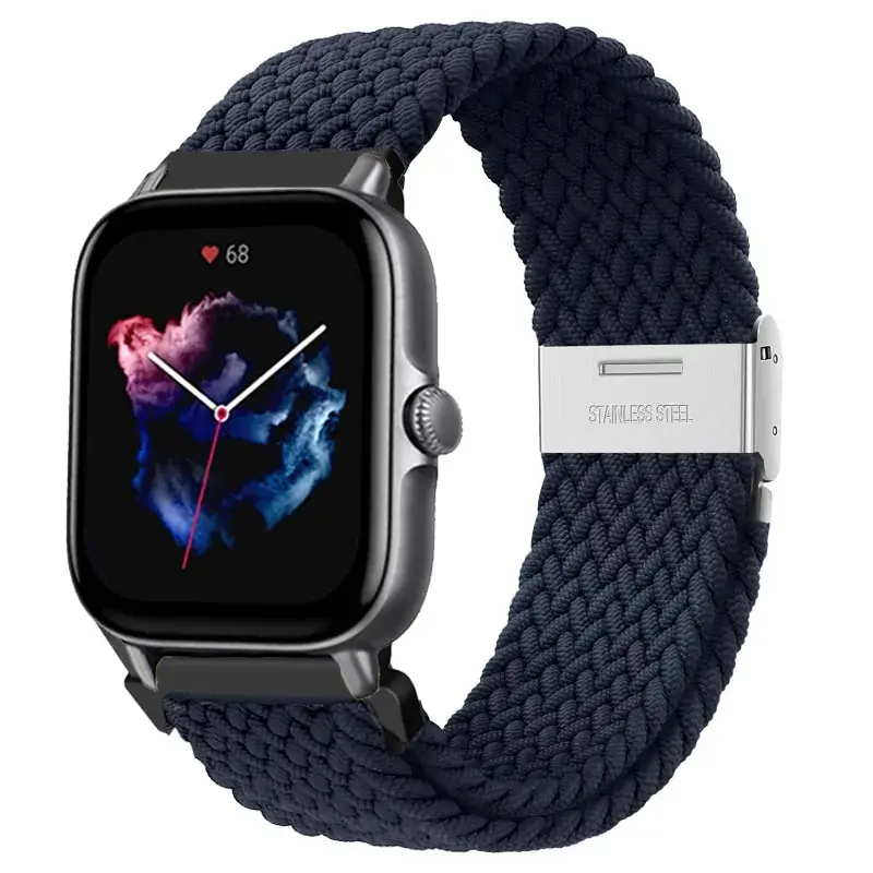 Braided Elastic Watch Band - 20mm/22mm Premium Strap